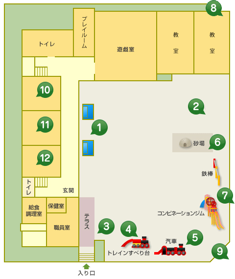 園内マップ